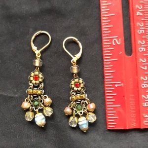 COPY - Ayala Bar beaded hanging earring